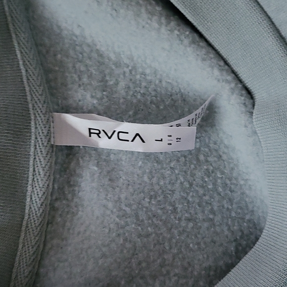 RVCA Logo Fleece Sweatshirt- XL - Picture 6 of 9